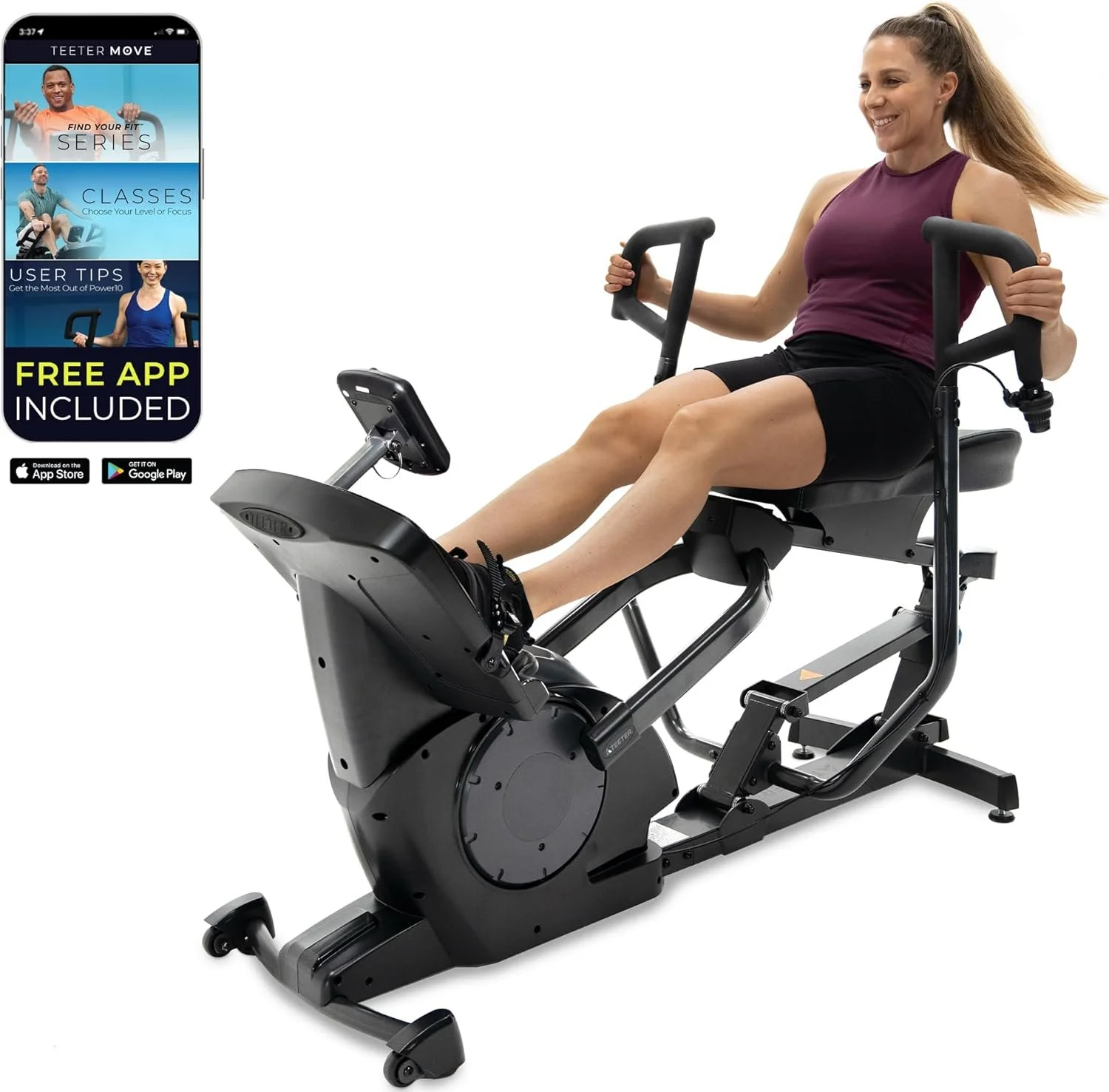 Teeter Power10 Elliptical Rowers. Teeter Power10 Elliptical Rowers.