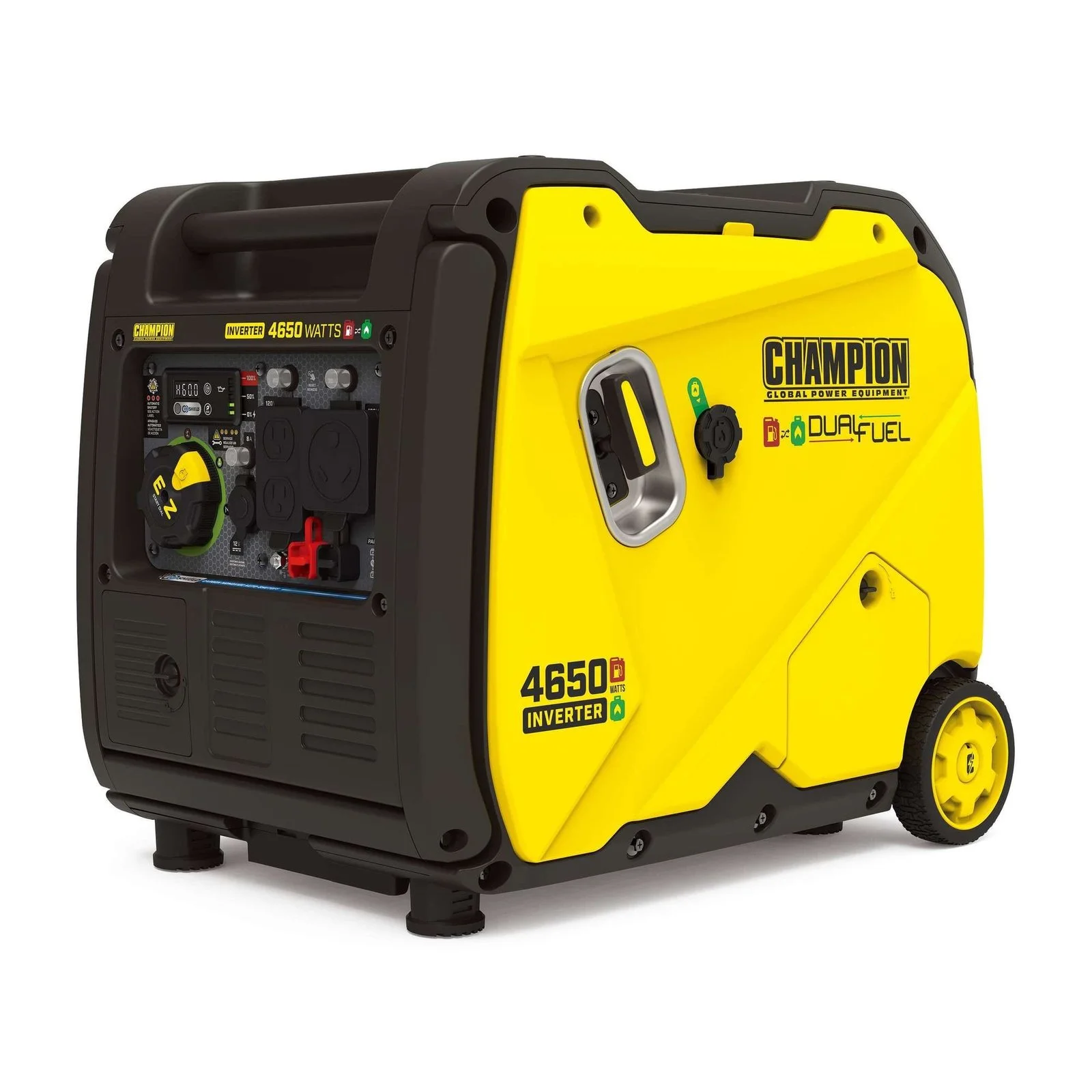 Champion 200994 3650/4650W Dual Fuel Inverter Generators. Champion 200994 3650/4650W Dual Fuel Inverter Generators.