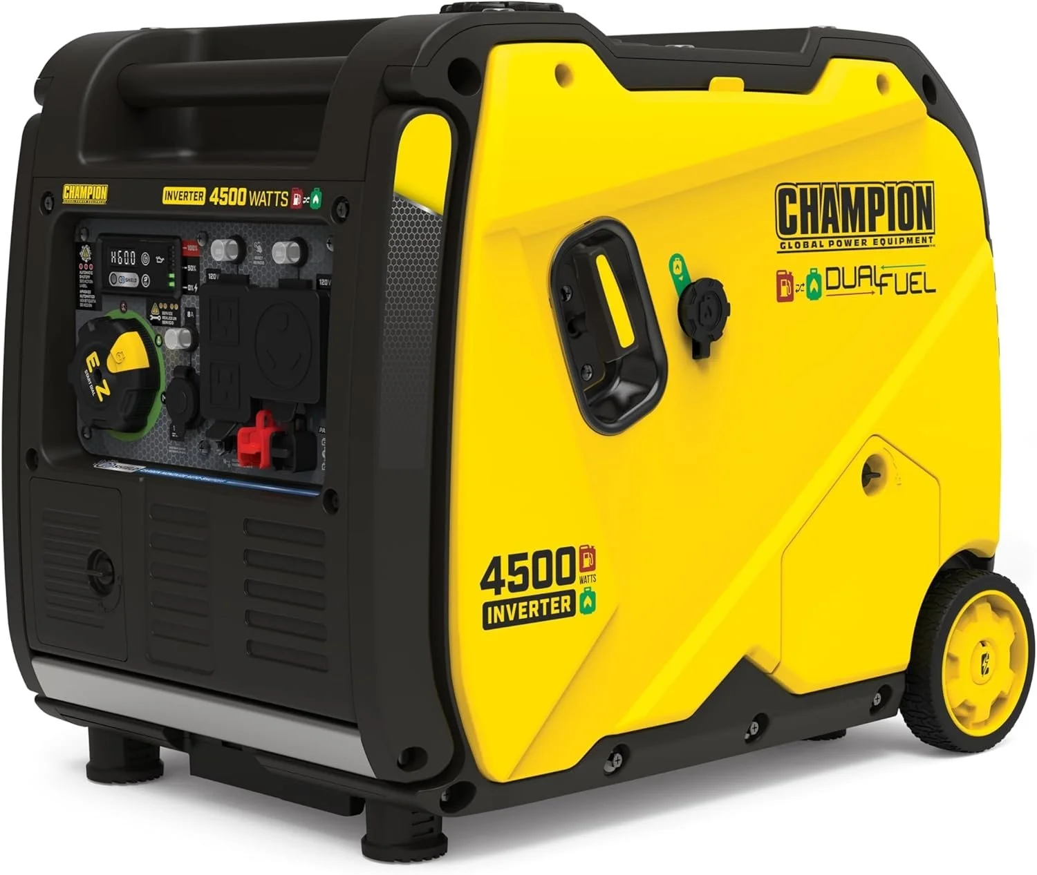 Champion 4,500-Watt Portable Dual Fuel Inverters Generators 200991 Champion 4,500-Watt Portable Dual Fuel Inverters Generators 200991
