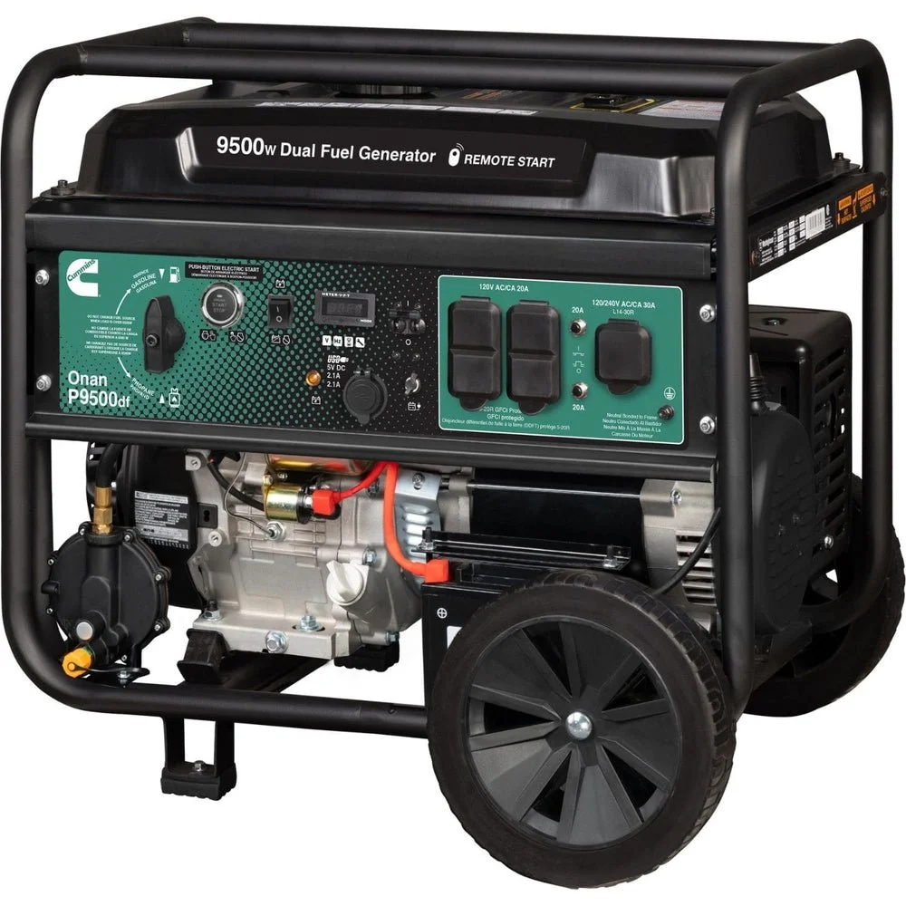 Cummins Onan P9500df Dual Fuel Portable Generators. Cummins Onan P9500df Dual Fuel Portable Generators.