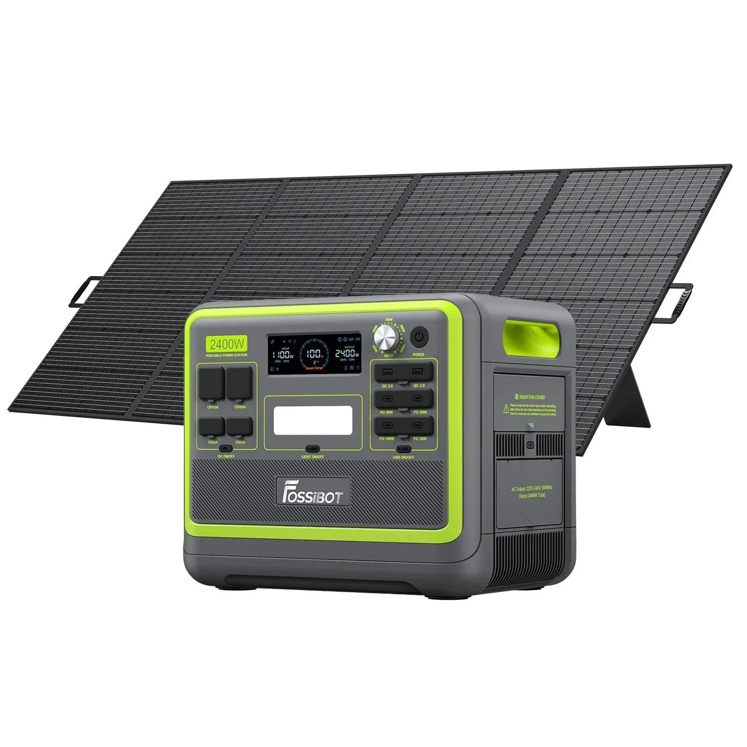 FOSSiBOT F2400 + SP200 | Solar Generators Kits FOSSiBOT F2400 + SP200 | Solar Generators Kits