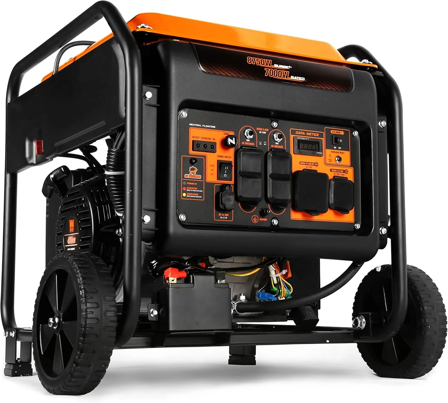 WEN DF875iX 8750-Watt RV and Transfer-Switch-Ready 120V/240V Duals. WEN DF875iX 8750-Watt RV and Transfer-Switch-Ready 120V/240V Duals.