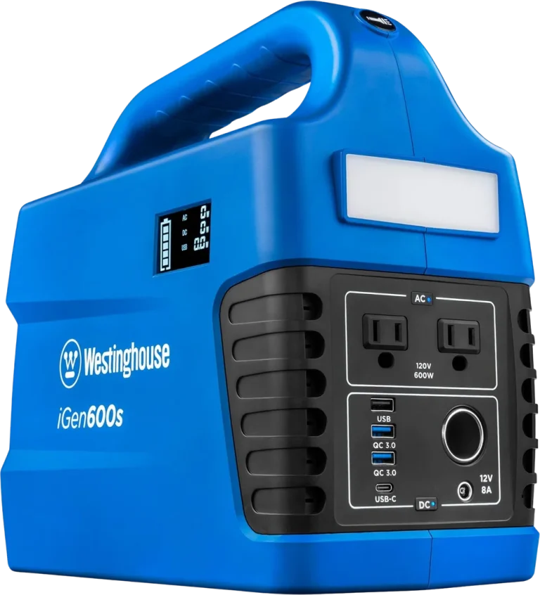Westinghouse iGen600s Portable Power Station 600W 592Wh News.
