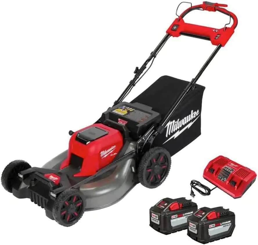 Milwaukee 2823-20 M18 Fuel Self-Propelled Dual Batterys 21-in Walk Behind Mowers Milwaukee 2823-20 M18 Fuel Self-Propelled Dual Batterys 21-in Walk Behind Mowers