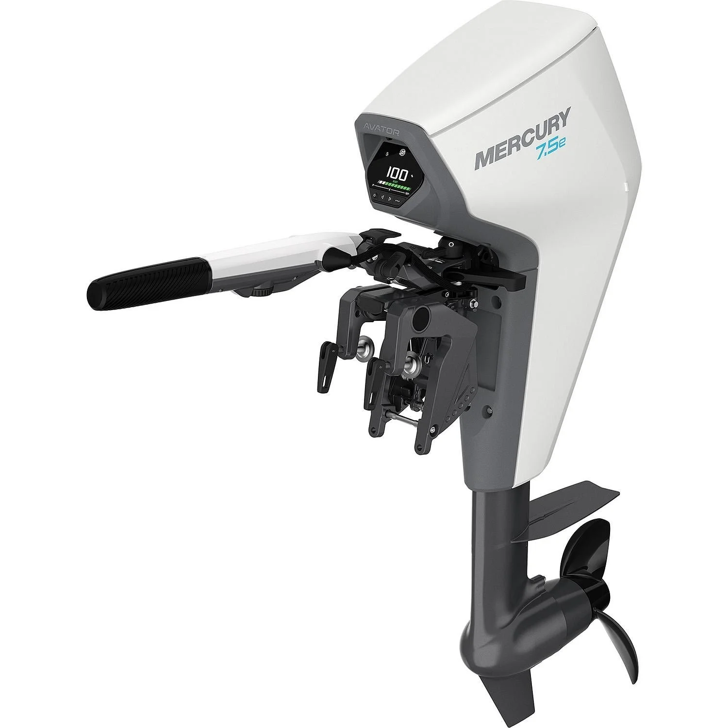 Mercury Avator 7.5e Tiller Electric Outboard Motor Kit Mercury Avator 7.5e Tiller Electric Outboard Motor Kit