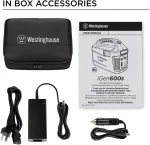 Westinghouse iGen600s Portable Power Station 600W 592Wh News.