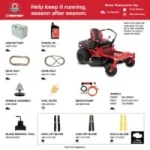Troy-Bilt Mustang Z46 Zero-Turn Riding Lawn Mowers.