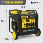 Champion 201176 9000W Tri-Fuel Open Frame Inverter Generators.