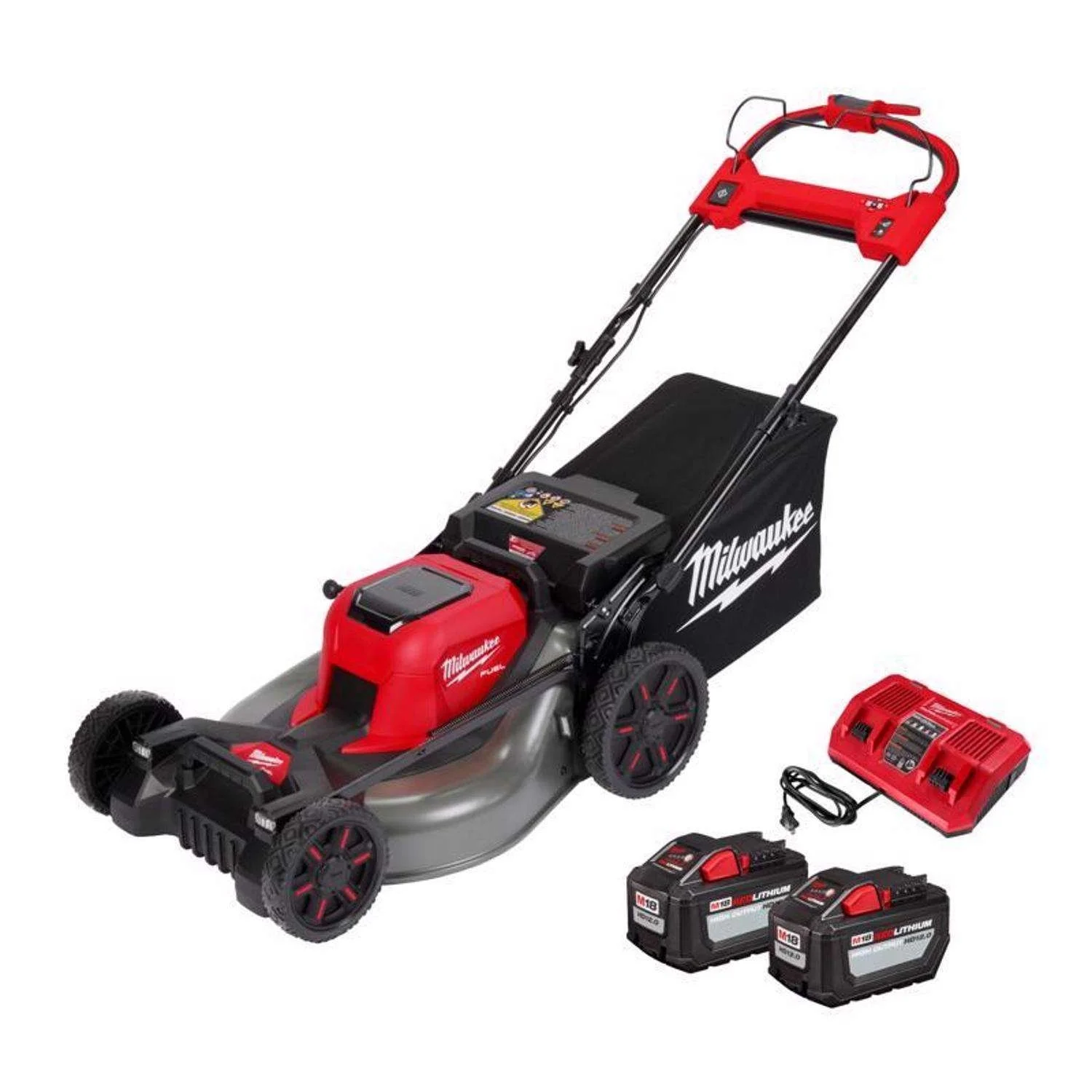 Milwaukee 2823-22HD M18 FUEL Self-Propelled Dual Battery Mower Kits. Milwaukee 2823-22HD M18 FUEL Self-Propelled Dual Battery Mower Kits.