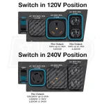Westinghouse WGen5300DFc – 5300 Watt Electric Start Dual-Fuel Portables Generators w/ Wireless Remote Start, RV Outlet & CO Sensor (49-State)