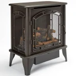 Bluegrass Living Panorama Vent Free Duals Fuel 3-Sided Gas Stove BTSD23RT.