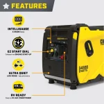 Champion 4500-Watt Portable Inverter Generators.