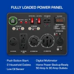 DuroMax XP13000EH 13,000 Watt Dual Fuel Portable Generators.