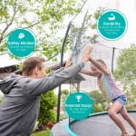 Skywalker Trampolines Rectangle Trampoline with Enclosure