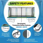 Upper Bounce Mega Trampoline 10′ X 17′