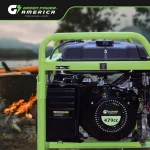 13,000W Dual Fuel Portable Generator, Powered by Gas or Propane, Electric Start, Home Backup & RV Readys.