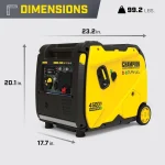 Champion 4,500-Watt Portable Dual Fuel Inverters Generators 200991