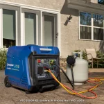 Westinghouse iGen4500DF 3700W Dual Fuel Portable Inverter Generators.