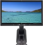 Aviron Strong Series Rower: 22″ HD Touchscreen, Dual Air & Magnetic Resistances up to 100 lbs. Game-Based Workouts, Streaming, Compact Designs