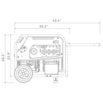 Firman H07552 9400W Dual Fuel Generators.