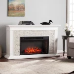 Ceonna Electric Fireplace Winstons Porter Finish