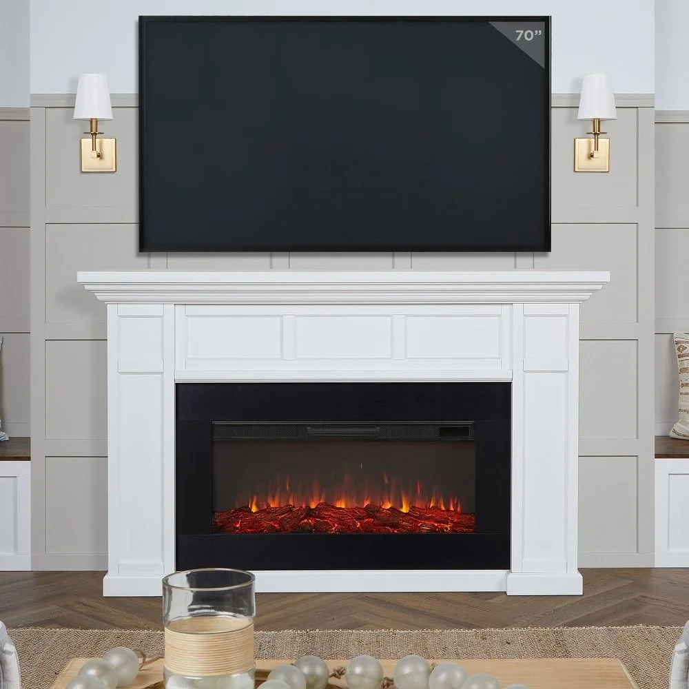 Real Flame Alcott 75″ Landscape Electrics Fireplaces Real Flame Alcott 75″ Landscape Electrics Fireplaces