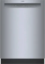 Bosch SHE3AEM5N 100 Series Dishwashers 24″ Stainless Steels