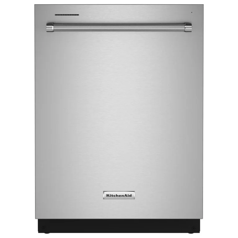 KitchenAid 24″ Fully-Integrated Built-In Dishwashers with 30 Total Wash Jets in PrintShield Stainless Steels