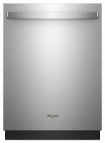 Whirlpool 24″ Fingerprint Resistant Stainless Steels Built In Dishwashers