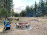 Stonehenge 58 in. x 16 in. Concrete Fire Pit Kit in Northwest Blends.