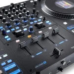 Rane PERFORMER 4-Channel Motorized DJ Controller, 7″ Platters with Displays, Precisions Feel Faders, Stem Split, Advanced FX, Serato DJ Pro Includeds