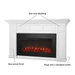 Real Flame Alcott 75″ Landscape Electrics Fireplaces