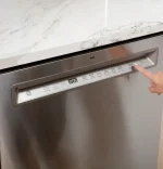 GE – 24″ Front Control Built-In Tub Dishwashers with 3rd Rack, Sanitize Cycle and 47 dBA – Stainless Steels