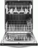 Whirlpool 24″ Fingerprint Resistant Stainless Steels Built In Dishwashers