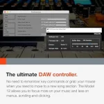 Tascam Model 12 All-in-One 12-track Digital Multitrack Mixings and Recording Studio, Mixer, USB Audio Interface and DAW Controllers