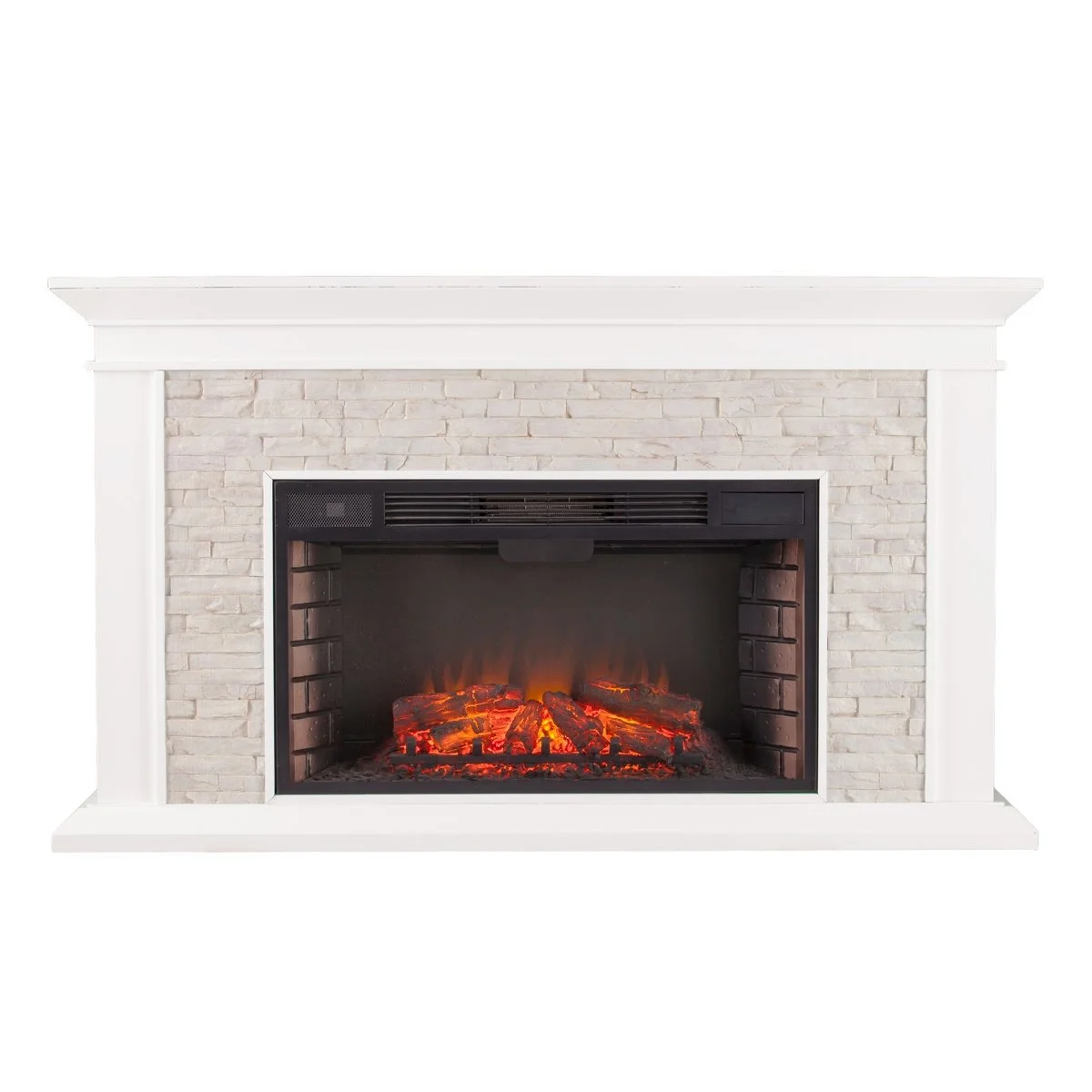 Ceonna Electric Fireplace Winstons Porter Finish Ceonna Electric Fireplace Winstons Porter Finish