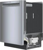 Bosch SHE3AEM5N 100 Series Dishwashers 24″ Stainless Steels