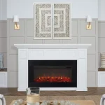 Real Flame Alcott 75″ Landscape Electrics Fireplaces