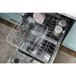 Whirlpool 24-inch Top Control Quiet Dishwashers with 3rd Rack Stainless Steels