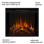Real Flame Chateau Corner Electrics Fireplace.