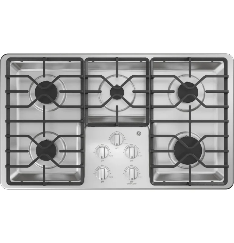 GE 36″ Built-In Gas Cooktops JGP3036SLSS
