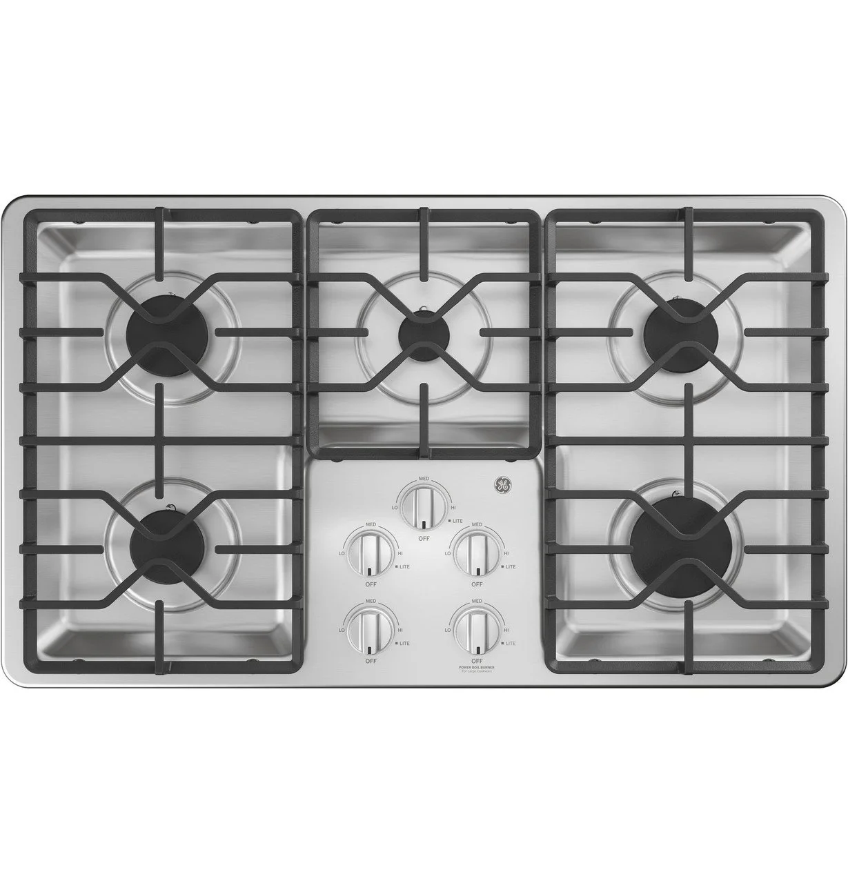 GE 36″ Built-In Gas Cooktops JGP3036SLSS GE 36″ Built-In Gas Cooktops JGP3036SLSS