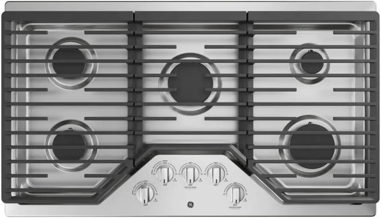 GE 36-Inch Built-in Gas Cooktops JGP5036SLSS