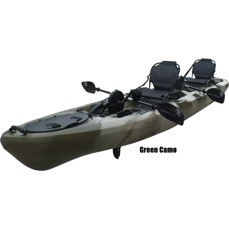 BKC PK14 14′ Tandem Sit-On-Top Pedal Drive Kayaks BKC PK14 14′ Tandem Sit-On-Top Pedal Drive Kayaks
