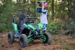 MotoTec Raiderr Kids UTV 48v 1200w Full Suspension Bluee