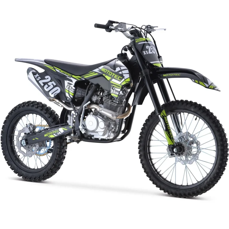 MotoTec X5 250cc 4-Stroke Gas Dirt Bikes