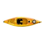 Sun Dolphin Simcoe 10.4, Sit-in Recreational Kayaks with Paddle, Tequila Sunrise