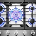 Fotile 30″ Tri-Ring Gas Cooktops GLS30501