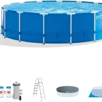 Intex 15′ x 48′ Metal Frame Above Ground Pool Sets
