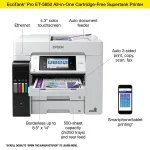 Epson EcoTank Pro ET-5850 Wireless Color All-in-One Supertanks Printer C11CJ29201